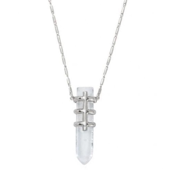 Stella & Dot Jewelry - :: Stella & Dot LEGEND⚡️Quartz & Silver Necklace